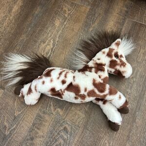 Douglas Cuddle Toys Duke Plush Appaloosa‎ Horse Stuffed Toy Chocolate Spots 2021